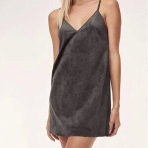 Wilfred Free Vivienne Mini‎ Faux Suede Dress